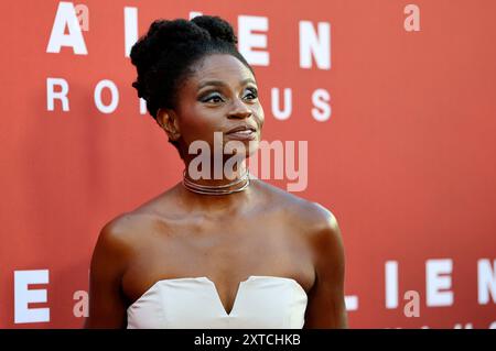 Adina porter BEI der Premiere des Kinofilms 'Alien : Romulus' im TCL Chinese Theatre. Los Angeles, 12.08.2024 Banque D'Images