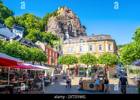 Vieille ville d'Idaho Oberstein, Allemagne Banque D'Images