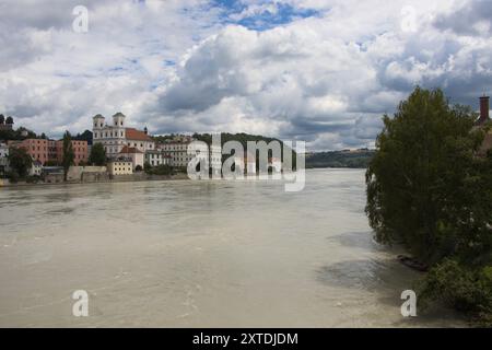 Passau - ville des trois Rivières' - Bavarain- Allemagne Banque D'Images