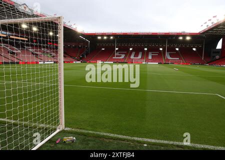 Sheffield, Royaume-Uni. 13 août 2024. Vue générale du stade pendant le match de la Coupe Carabao à Bramall Lane, Sheffield. Le crédit photo devrait se lire : Simon Bellis/Sportimage crédit : Sportimage Ltd/Alamy Live News Banque D'Images