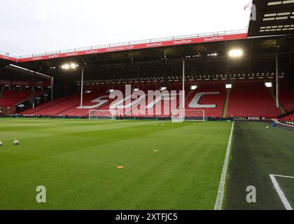 Sheffield, Royaume-Uni. 13 août 2024. Vue générale du stade pendant le match de la Coupe Carabao à Bramall Lane, Sheffield. Le crédit photo devrait se lire : Simon Bellis/Sportimage crédit : Sportimage Ltd/Alamy Live News Banque D'Images