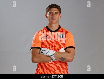 Sheffield, Royaume-Uni. 13 août 2024. Michael Cooper signe pour Sheffield United photographié à Bramall Lane Sheffield. Photo : Simon Bellis/Sportimage crédit : Sportimage Ltd/Alamy Live News Banque D'Images