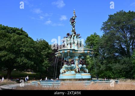 Fontaine Ross - Édimbourg Banque D'Images