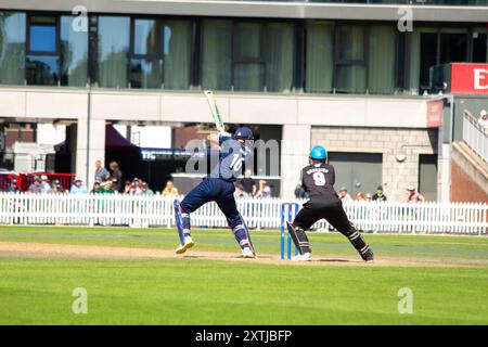 Lancashire vs Worcestershire Rapids - Metro Bank One Day Cup - 14/08/24 Banque D'Images