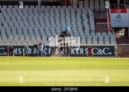 Lancashire vs Worcestershire Rapids - Metro Bank One Day Cup - 14/08/24 Banque D'Images