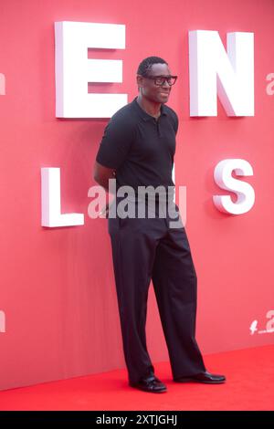 Londres, Royaume-Uni. 14 août 2024. Sur la photo : David Harewood assiste au gala britannique de 'Alien:Romulus' à Cineworld, Leicester Square. Crédit : Justin Ng/Alamy Live News Banque D'Images