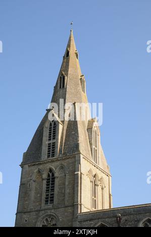 Église All Saints, Buckworth, Cambridgeshire Banque D'Images