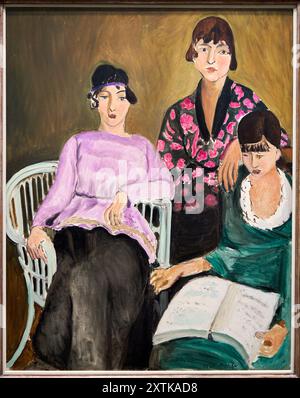 Henri Matisse (1869-1954), les trois Soeurs, 1916-1917, Musée de l'Orangerie, Tuileries, Paris, France Banque D'Images