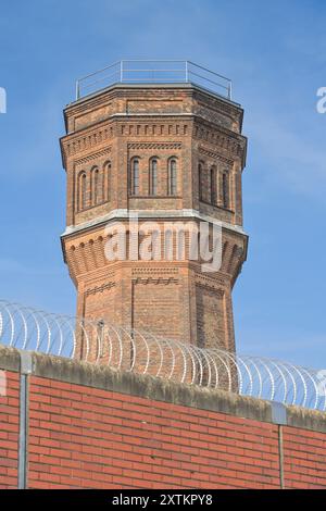 Wasserturm, JVA Plötzensee, Hüttigpfad, Charlottenburg-Nord, Berlin, Deutschland Banque D'Images