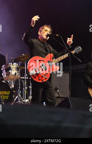 Trentham, Royaume-Uni, 15 août 2024. Lightning Seeds joue à Trentham Live 2024. Crédit : TeeGeePix/Alamy Live News Banque D'Images