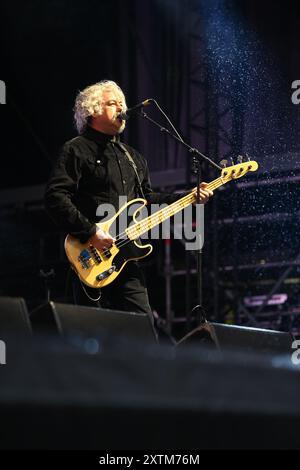 Trentham, Royaume-Uni, 15 août 2024. Lightning Seeds joue à Trentham Live 2024. Crédit : TeeGeePix/Alamy Live News Banque D'Images