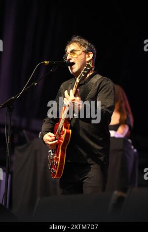 Trentham, Royaume-Uni, 15 août 2024. Lightning Seeds joue à Trentham Live 2024. Crédit : TeeGeePix/Alamy Live News Banque D'Images