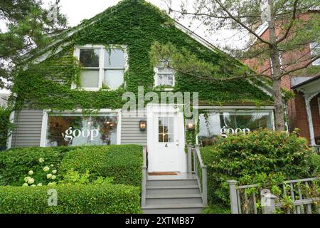Les invités assistent à l'événement Pritika Goop à Sag Harbor, NY, le 8 août 2024. (Photo de David Warren /Sipa? USA) crédit : Sipa USA/Alamy Live News Banque D'Images