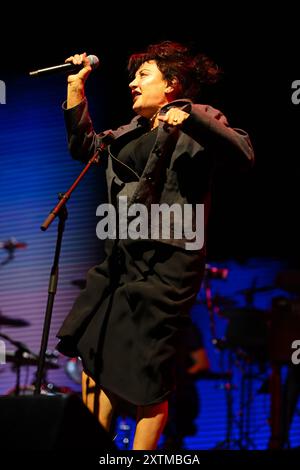 Trentham, Royaume-Uni, 15 août 2024. Deacon Blue joue Trentham Live 2024. Crédit : TeeGeePix/Alamy Live News Banque D'Images