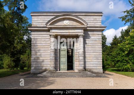 Laiterie Queen's dans le domaine de Rambouillet - France Banque D'Images