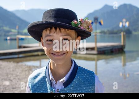 Alt Schliersee Kirchtag , Bavière , Allemagne Banque D'Images