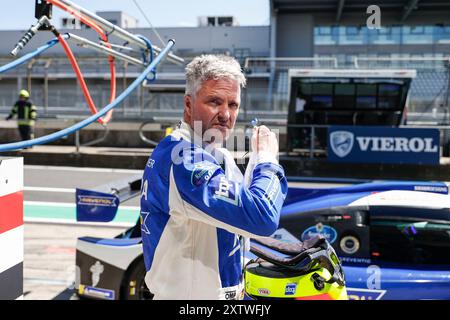 Nuremberg, Deutschland. 16 août 2024. Nurburg : Nurburgring 2024 le 16 août 2024, (photo de Hoch Zwei), prototype Cup Gewrmany, Ralf Schumacher (d) crédit : dpa/Alamy Live News Banque D'Images