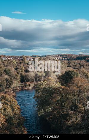 Aqueduc de Pontcysyllte, nord-est du pays de Galles, Royaume-Uni Banque D'Images