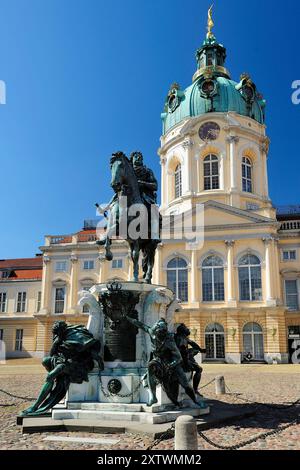 Schloss Charlottenburg, Palace, Charlottenburg, Berlin ouest, l'Allemagne, le château de Charlottenburg, Berlin, Allemagne Banque D'Images