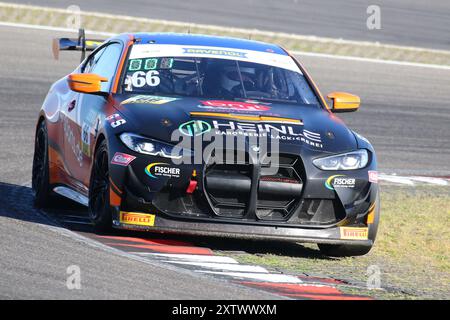 Philip Wiskirchen (DEU) / Markus Eichele (DEU), #66, BMW M4 GT4, Team : ME Motorsport (DEU), Motorsport, ADAC GT4 Allemagne, 2024, Lauf 4, Nuerburgring, Nuerburg, Rhénanie-Palatinat, 16.08.2024 Foto : Eibner-Pressefoto/Juergen Augst Banque D'Images