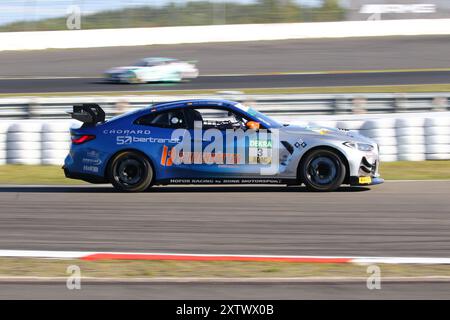 Tim Reiter (DEU) / Leon Wassertheurer (DEU), #3, BMW M4 GT4, Team : Hofor Racing by Bonk Motorsport (CHE), Motorsport, ADAC GT4 Allemagne, 2024, Lauf 4, Nuerburgring, Nuerburg, Rhénanie-Palatinat, 16.08.2024 Foto : Eibner-Pressefoto/Juergen Augst Banque D'Images