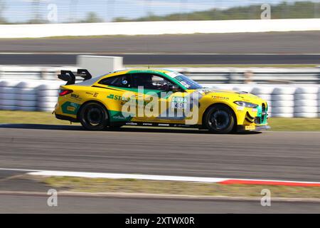 Niels Troeger (DEU) / Joseph Ellerine (ZAF), #49, BMW M4 GT4, Team : FK performance Motorsport (DEU), Motorsport, ADAC GT4 Allemagne, 2024, Lauf 4, Nuerburgring, Nuerburg, Rhénanie-Palatinat, 16.08.2024 Foto : Eibner-Pressefoto/Juergen Augst Banque D'Images