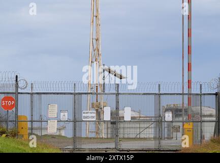 PAPOUASIE-NOUVELLE-GUINÉE, capitale Port Moresby, caution Bay, Papua LNG liquéfaction Project est un développement intégré qui comprend des installations de production et de traitement de gaz qui s'étendent de Hela, Southern Highlands, terminal exploité par ExxonMobil / PAPUA NEUGUINEA, Hauptstadt Port Moresby, caution Bay, PNG LNG Flüssiggasanlage und terminal für Verschiffung, betrieben von Exxon Mobil Banque D'Images