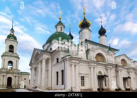 Cathédrales Spaso Yakovlevsky Dimitriev Monastère à Rostov Veliky, Russie, Europe Banque D'Images