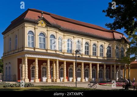 (â© Sylvio Dittrich +49 1772156417) salon du jardin du château de Merseburg le salon du jardin du château de Merseburg est situé dans le jardin baroque du château Banque D'Images