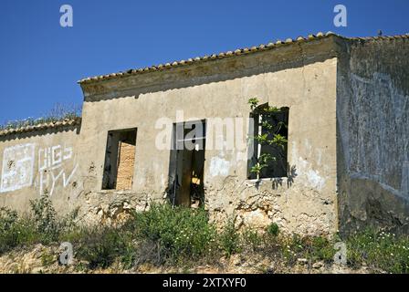 Maison abandonnée au Portugal Maison abandonnée au Portugal Banque D'Images