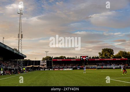 Rotterdam, pays-Bas. 16 août 2024. ROTTERDAM, 16-08-2024. Stade Van Donge en de Roon. Keuken Kampioen Divisie, KKD. Saison 2024-2025. Excelsior - de Graafschap. Aperçu du stade. Crédit : Pro Shots/Alamy Live News Banque D'Images