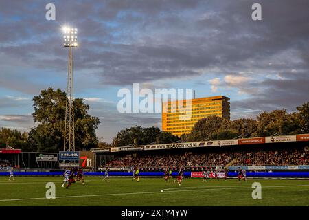 Rotterdam, pays-Bas. 16 août 2024. ROTTERDAM, 16-08-2024. Stade Van Donge en de Roon. Keuken Kampioen Divisie, KKD. Saison 2024-2025. Excelsior - de Graafschap. Aperçu du stade. Crédit : Pro Shots/Alamy Live News Banque D'Images