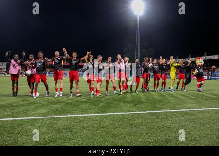 Rotterdam, pays-Bas. 16 août 2024. ROTTERDAM, PAYS-BAS - 16 AOÛT : lors du match néerlandais Keuken Kampioen Divisie entre l'Excelsior Rotterdam et de Graafschap au Van Donge & de Roo Stadion le 16 août 2024 à Rotterdam, pays-Bas. (Photo de Hans van der Valk/Orange Pictures) crédit : Orange pics BV/Alamy Live News Banque D'Images