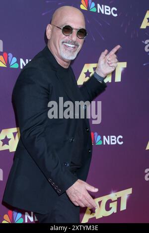 LOS ANGELES - 13 août : Howie Mandel au America's Got talent Live Show Red Carpet 13 août 2024 à l'Hôtel Dena le 13 août 2024 à Glendale, CA (photo de Katrina Jordan/Sipa USA) Banque D'Images