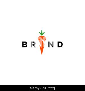 Carottes avec motif S initial logo Design. Lettre initiale S en forme de carotte icône Design. Illustration de Vecteur