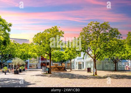 Vieille ville de Zweibrücken, Allemagne Banque D'Images