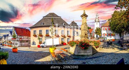 Vieille ville d'Arnsberg, Allemagne Banque D'Images