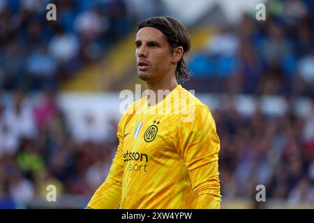 Série A, jour 1, Gênes, Stadio Ferraris, 17-08-2024, Gênes - Inter, sur la photo : Sommer pendant Gênes CFC vs Inter - FC Internazionale, football italien Serie A match à Gênes, Italie, 17 août 2024 Banque D'Images