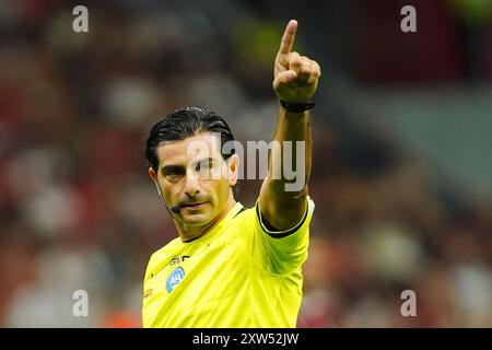 Milan, Italie. 17 août 2024. Fabio Maresca lors du match de football Serie A entre Milan et Turin au stade San Siro de Milan, Italie du Nord - samedi 17 août 2024. Sport - Soccer . (Photo de Spada/Lapresse) crédit : LaPresse/Alamy Live News Banque D'Images