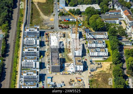 Luftbild, Baustelle Kronprinzenviertel für Neubau von Wohnungen, Westfalendamm, Dortmund, Ruhrgebiet, Rhénanie-du-Nord-Westphalie, Deutschland ACHTUNGxMINDESTHONORARx60xEURO *** vue aérienne, chantier Kronprinzenviertel pour la construction de logements neufs, Westfalendamm, Dortmund, région de la Ruhr, Rhénanie du Nord-Westphalie, Allemagne ATTENTIONxMINDESTHONORARx60xEURO Banque D'Images