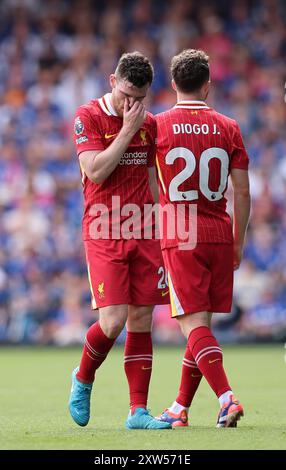 Ipswich, Royaume-Uni. 17 août 2024. Andrew Robertson de Liverpool lors du premier League match à Portman Road, Ipswich. Le crédit photo devrait se lire comme suit : David Klein/Sportimage crédit : Sportimage Ltd/Alamy Live News Banque D'Images