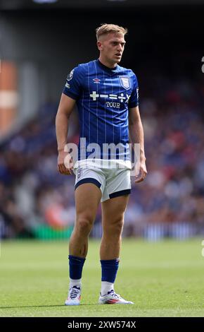 Ipswich, Royaume-Uni. 17 août 2024. Liam Delap d'Ipswich Town lors du premier League match à Portman Road, Ipswich. Le crédit photo devrait se lire comme suit : David Klein/Sportimage crédit : Sportimage Ltd/Alamy Live News Banque D'Images