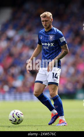 Ipswich, Royaume-Uni. 17 août 2024. Jack Taylor d'Ipswich Town lors du match de premier League à Portman Road, Ipswich. Le crédit photo devrait se lire comme suit : David Klein/Sportimage crédit : Sportimage Ltd/Alamy Live News Banque D'Images
