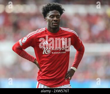 Nottingham, Royaume-Uni. 17 août 2024. Ola Aina de Nottingham Forest lors du match de premier League Nottingham Forest vs Bournemouth au City Ground, Nottingham, Royaume-Uni, le 17 août 2024 (photo par Alfie Cosgrove/News images) à Nottingham, Royaume-Uni le 17/08/2024. (Photo par Alfie Cosgrove/News images/SIPA USA) crédit : SIPA USA/Alamy Live News Banque D'Images