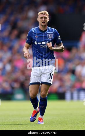 Ipswich, Royaume-Uni. 17 août 2024. Jack Taylor d'Ipswich Town lors du match de premier League à Portman Road, Ipswich. Le crédit photo devrait se lire comme suit : David Klein/Sportimage crédit : Sportimage Ltd/Alamy Live News Banque D'Images