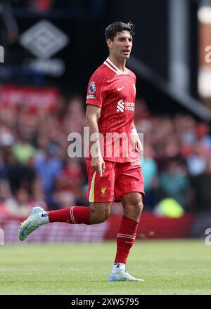 Ipswich, Royaume-Uni. 17 août 2024. Dominik Szoboszlai de Liverpool lors du premier League match à Portman Road, Ipswich. Le crédit photo devrait se lire comme suit : David Klein/Sportimage crédit : Sportimage Ltd/Alamy Live News Banque D'Images