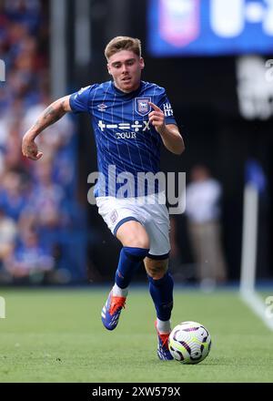 Ipswich, Royaume-Uni. 17 août 2024. Leif Davis d'Ipswich Town lors du match de premier League à Portman Road, Ipswich. Le crédit photo devrait se lire comme suit : David Klein/Sportimage crédit : Sportimage Ltd/Alamy Live News Banque D'Images