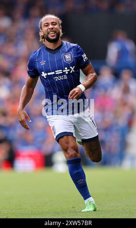 Ipswich, Royaume-Uni. 17 août 2024. Le harnais Marcus d'Ipswich Town lors du match de premier League à Portman Road, Ipswich. Le crédit photo devrait se lire comme suit : David Klein/Sportimage crédit : Sportimage Ltd/Alamy Live News Banque D'Images