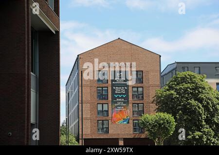 Logement étudiant Abbey House à Coventry Banque D'Images