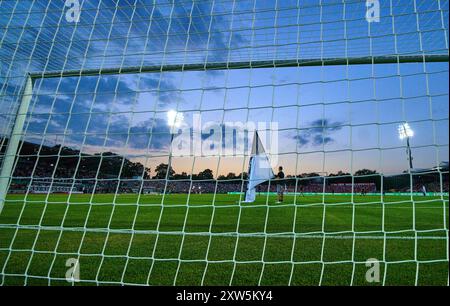 Donaustadion dans le match SSV ULM - FC BAYERN MUENCHEN 0-4 DFB-Pokal, Coupe d'Allemagne de football, 1.round le 16 août 2024 à Ulm, Allemagne. Saison 2024/2025 photographe : Peter Schatz - LA RÉGLEMENTATION DFB INTERDIT TOUTE UTILISATION DE PHOTOGRAPHIES comme SÉQUENCES D'IMAGES et/ou QUASI-VIDÉO - Banque D'Images